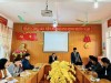 Đoàn cán bộ các tỉnh Bắc Lào tham quan, thực tế cơ sở tại trường THCS xã Thanh Hưng